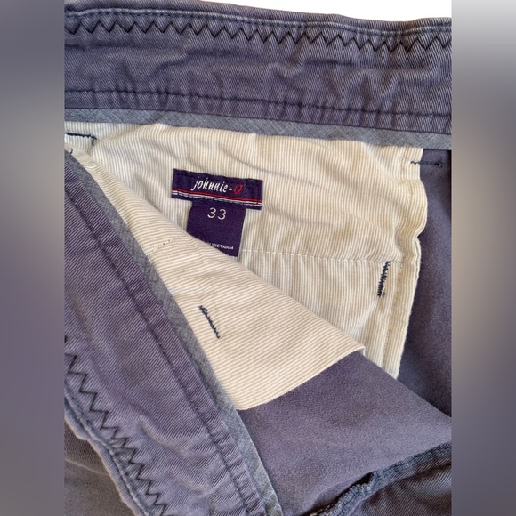 Johnnie-O Neal Stretch Twill Shorts. Size 33 - Picture 5 of 10